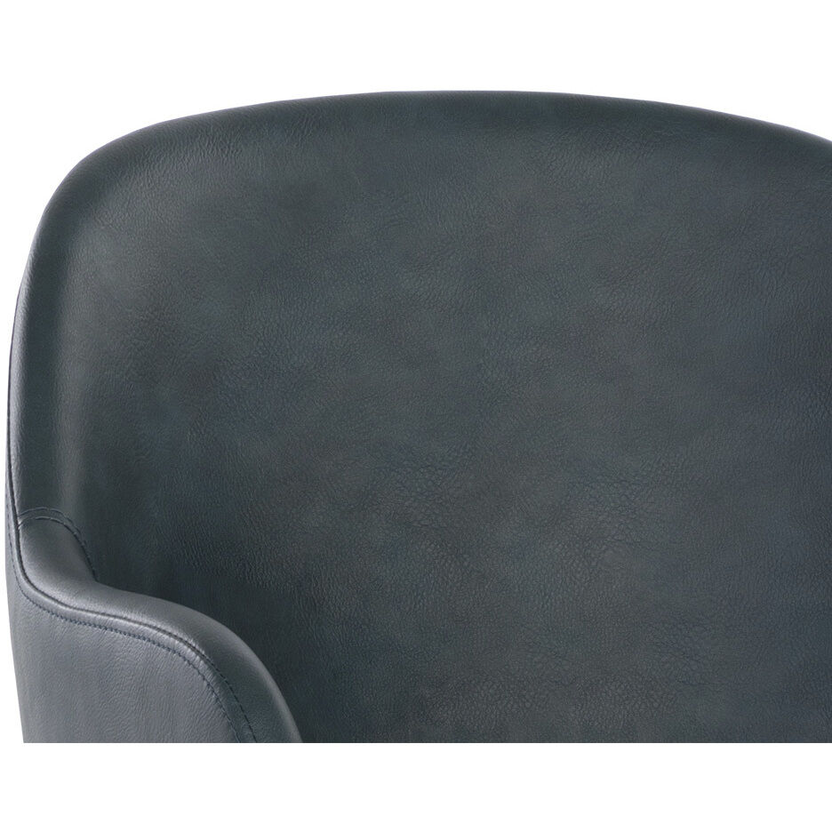 Hensley Dark Teal Dining Armchair